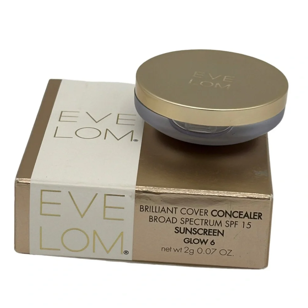 New Eve Lom Brilliant Cover Concealer Broad Spectrum SPF 15 Sunscreen Glow 6